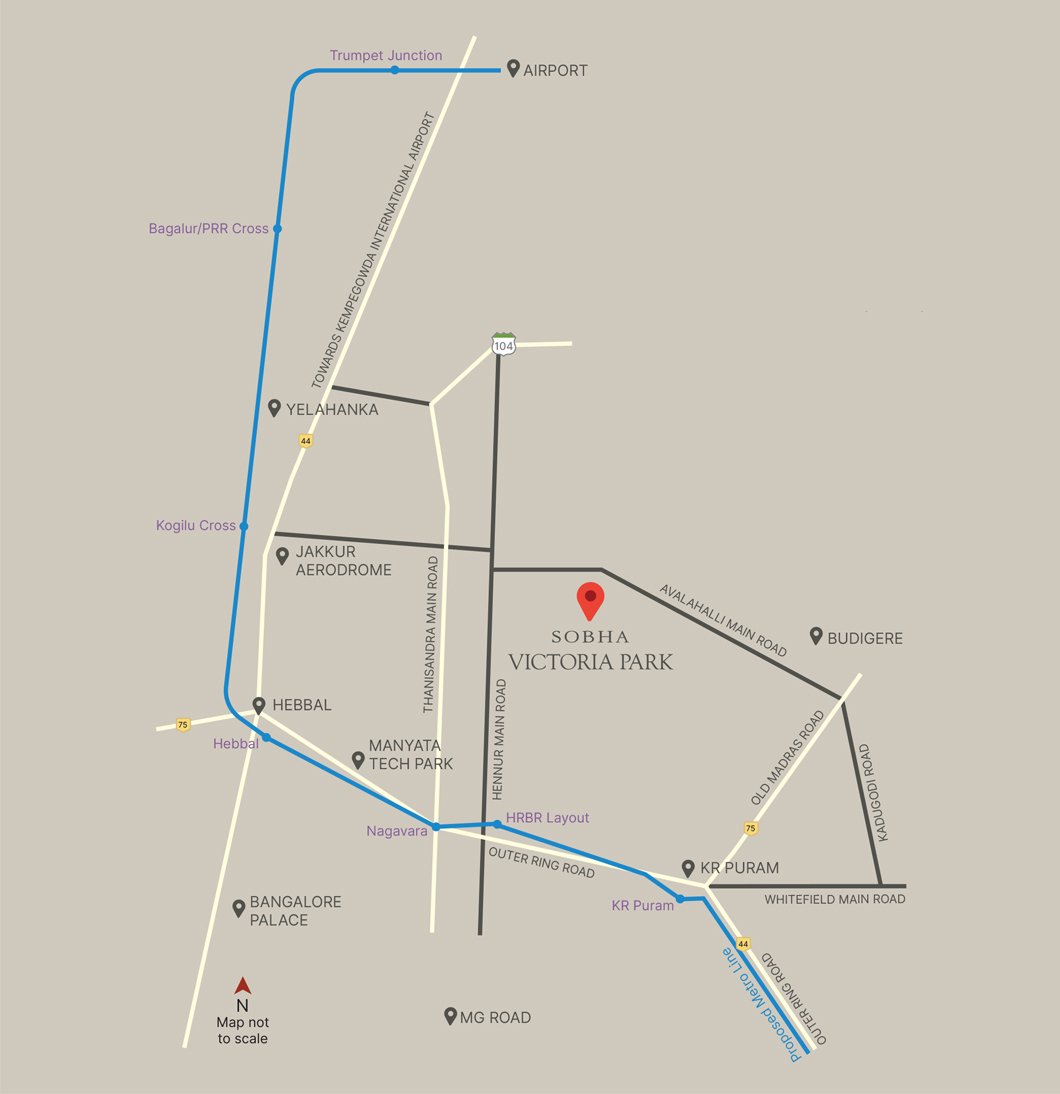 Sobha Victoria Park at Hennur Main Road, Bangalore